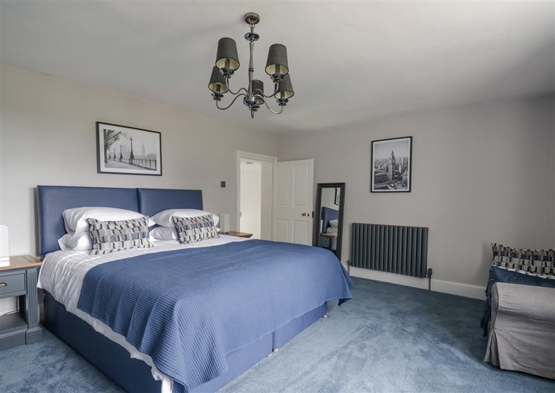 One of the 3 bedrooms at The Hollies, Thurstonfield near Carlisle