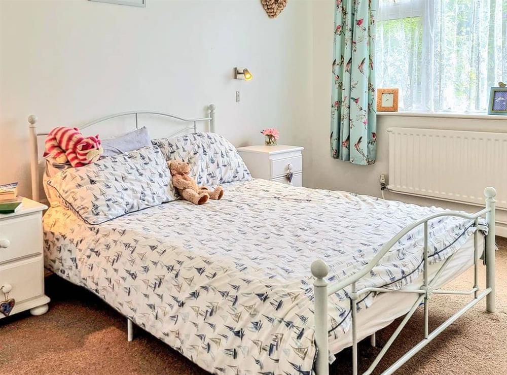 Double bedroom at The Hollies in Uphill, near Weston-Super-Mare, Avon