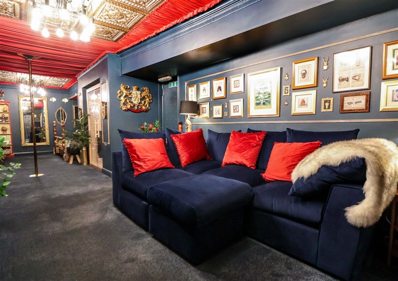 Enjoy the living room at The Hollow, Holywell