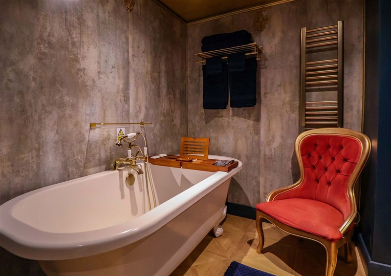 This is the bathroom at The Hollow, Holywell
