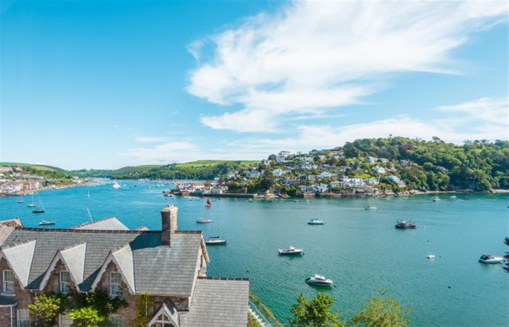 Spectacular view from living room balcony. at The Holt, Dartmouth