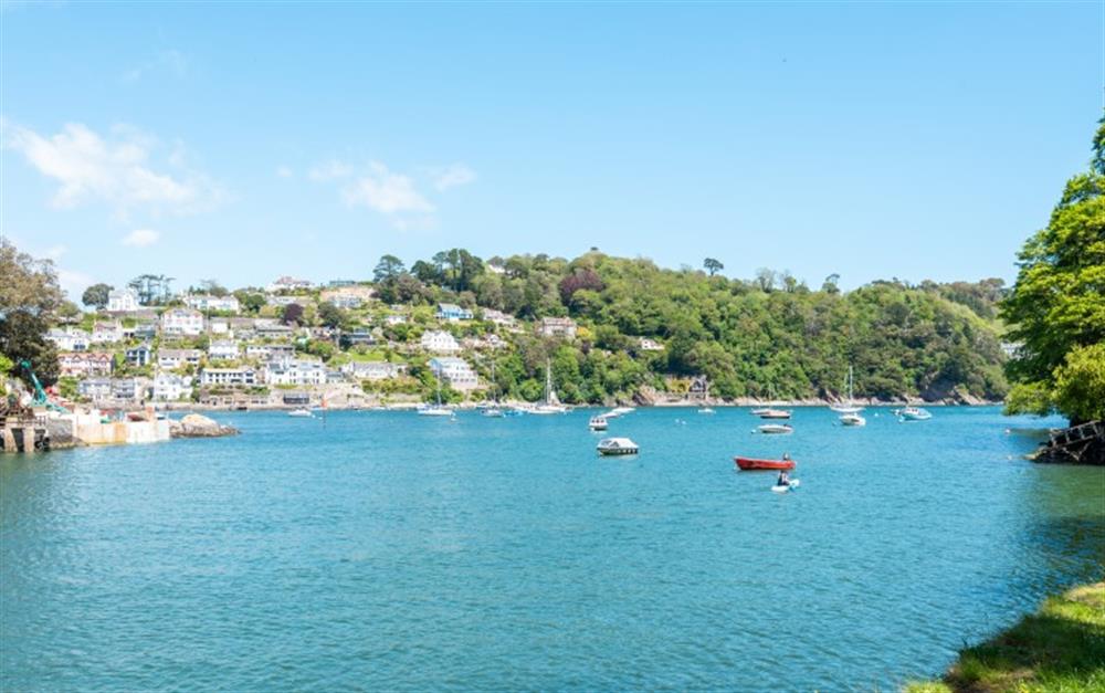 View from Warfleet Creek across the river to Kingswear. at The Holt in Dartmouth