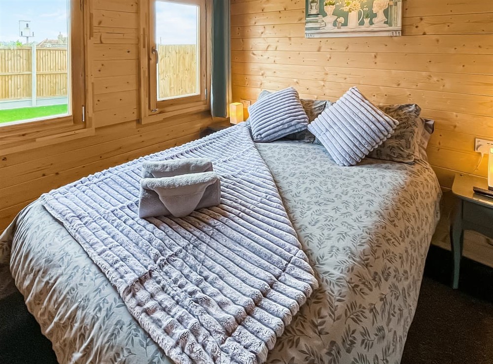 Double bedroom at The Homestead Compact in Finglesham, Deal, Kent