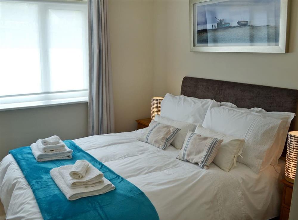 Sumptuous double bedroom at The Honeypot in Padstow, Cornwall