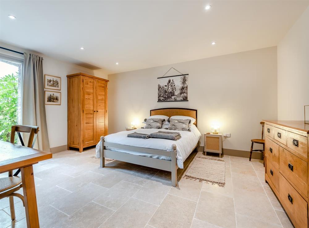 Double bedroom at The Horse Gin in Blagdon, near Totnes, Devon