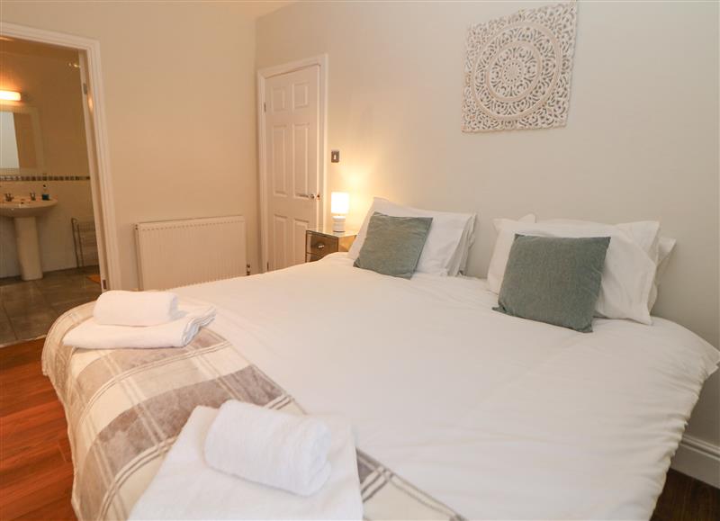 One of the bedrooms at The House at The Sitwell Arms, Renishaw
