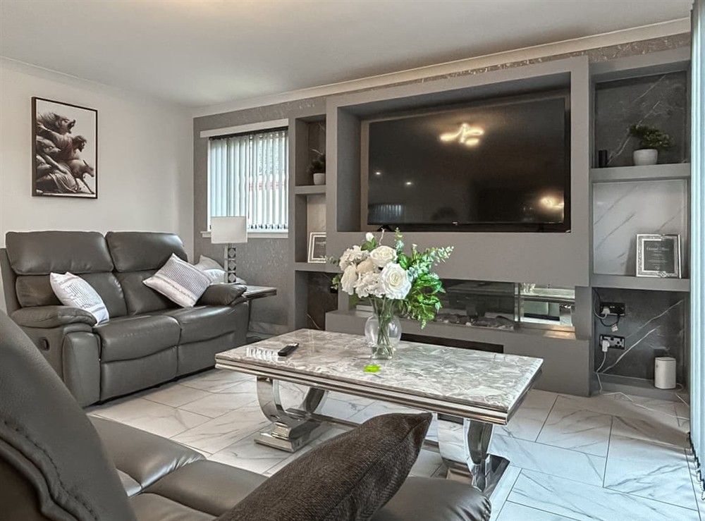 Living area at The House Getaway in Brechin, Angus