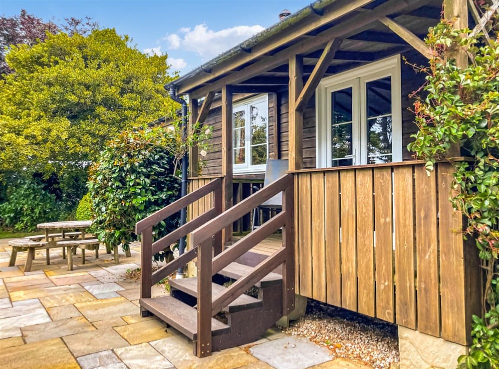 Exterior at The Hut in Veryan, Cornwall