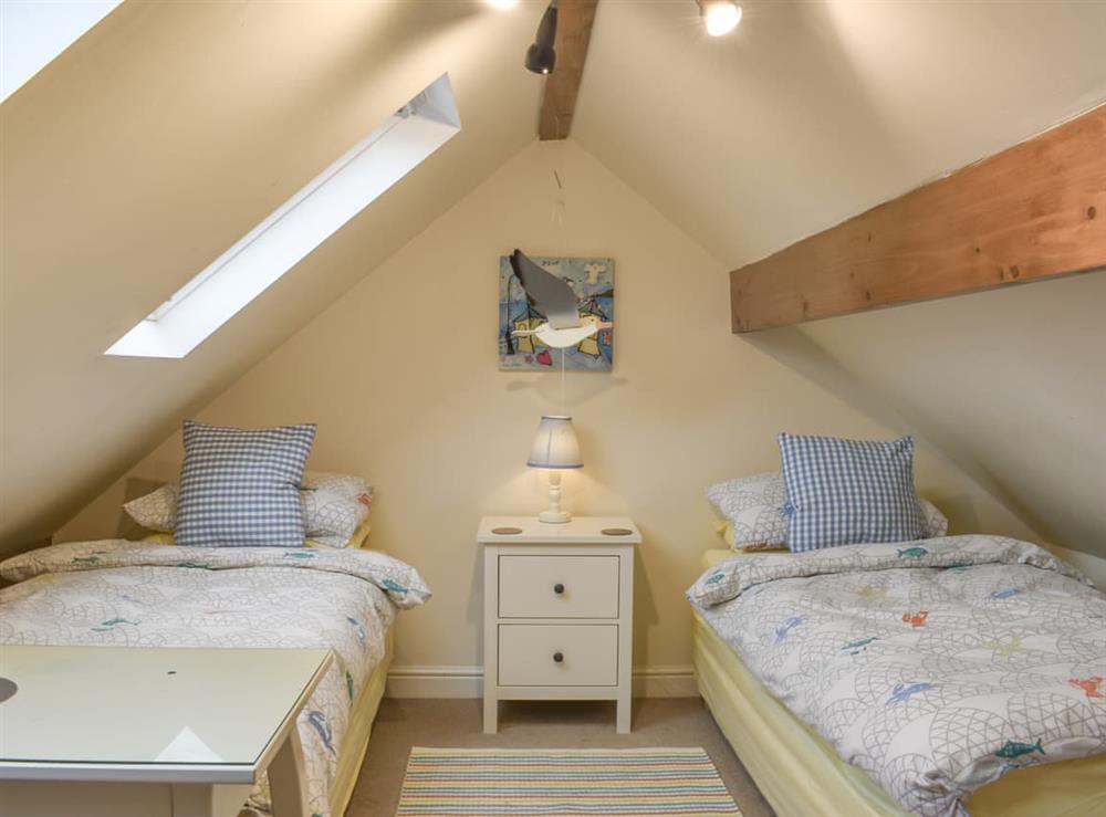 Twin bedroom at The Hydings in Whitby, North Yorkshire