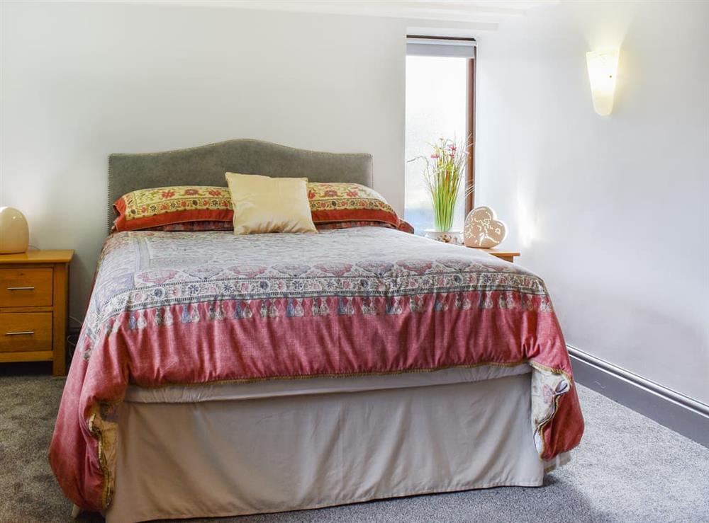 Double bedroom at The Imaginary Barn in Hartland, Devon