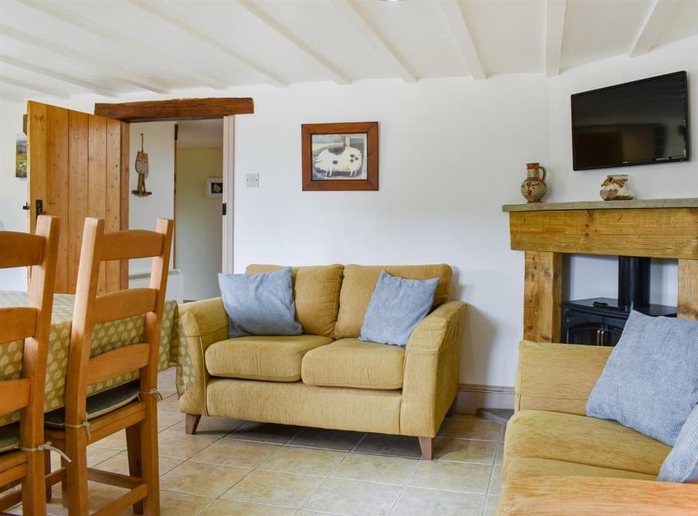 Open plan living space (photo 2) at The Imaginary Barn in Hartland, Devon