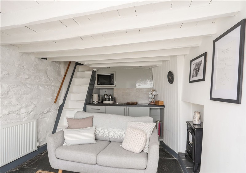 The living area at The Ingle, Barmouth
