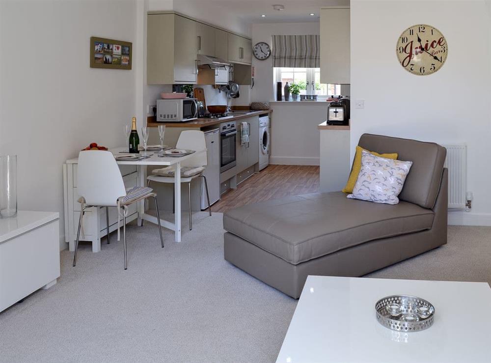 Open plan living space at The Jolly in Whitstable, Kent