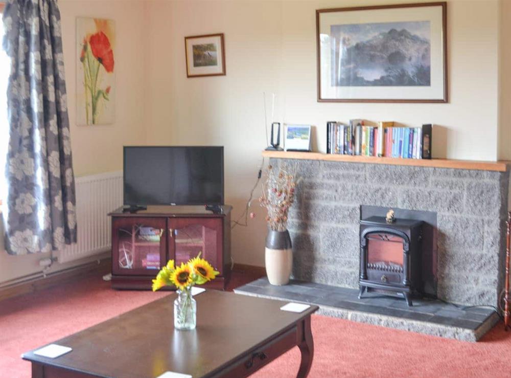 Living room at The Junipers in Tain, Ross-Shire