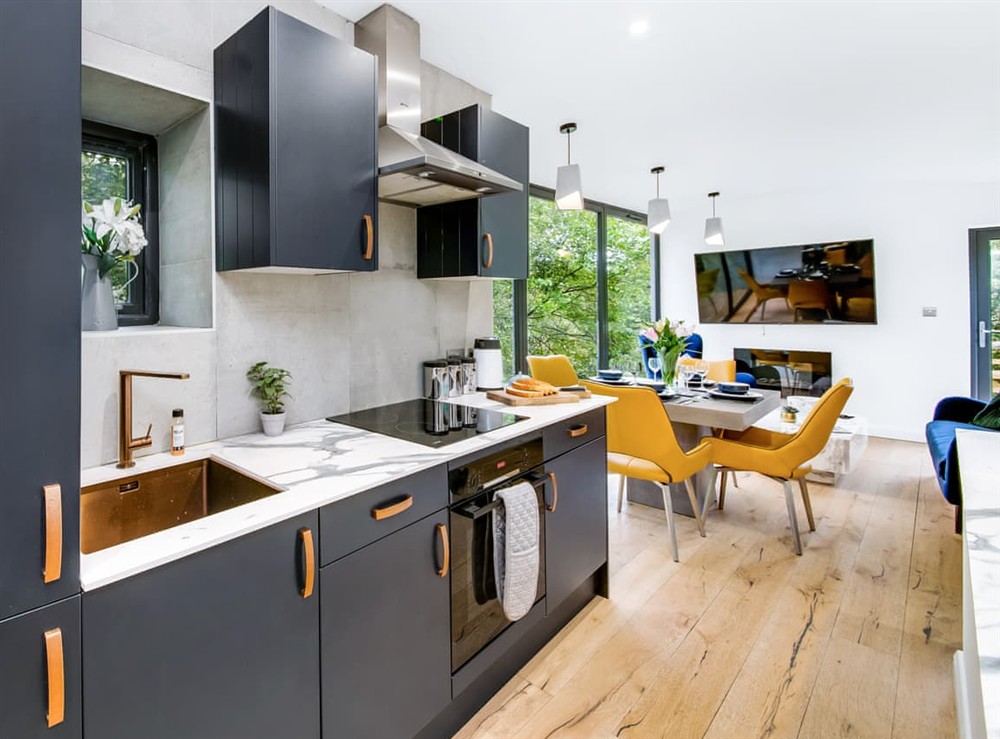 Kitchen at The Keep in Hebden Bridge, West Yorkshire