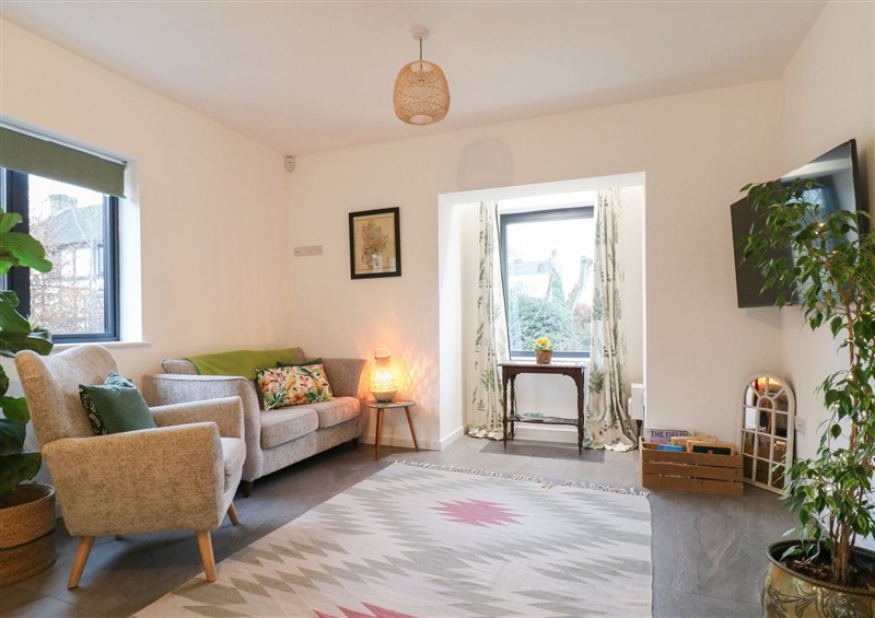 The living area at The Kiln, Colmworth