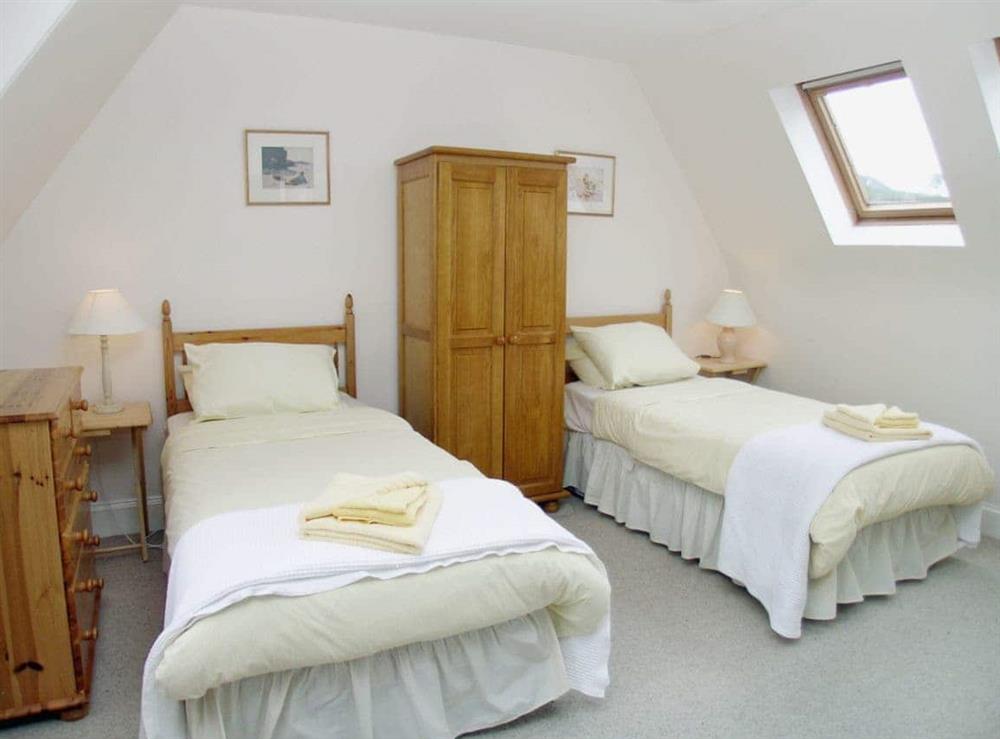 Twin bedroom at The Knock in Inverey, Braemar., Aberdeenshire