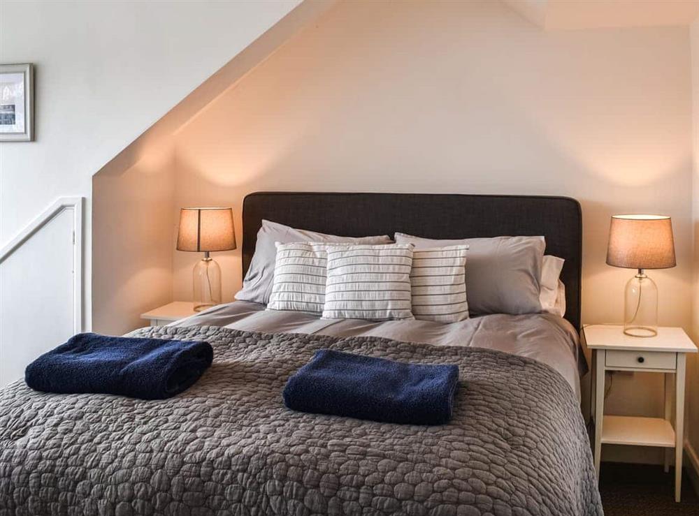 Double bedroom at The Knot in Fowey, Cornwall