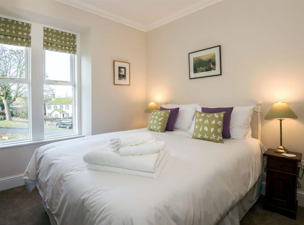 Comfy double bedroom at The Laburnums in Askham, near Penrith, Cumbria