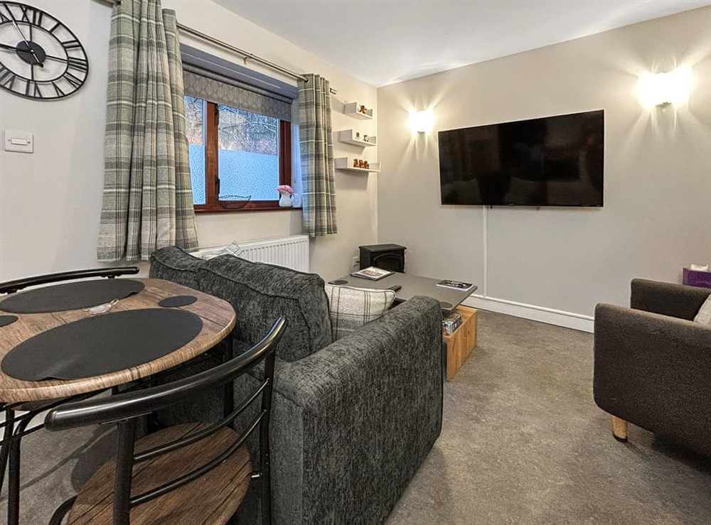 Open plan living space at The Lade in Kilsyth, Lanarkshire