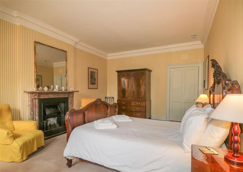 One of the bedrooms at The Lairds Wing, Forres