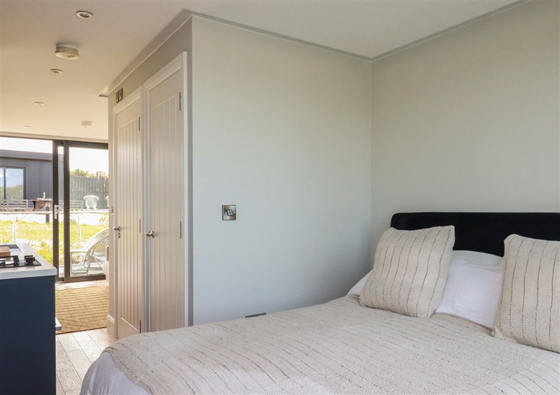 One of the bedrooms (photo 2) at The Lake Boat exclusive retreat, Black Cross near St Columb Major