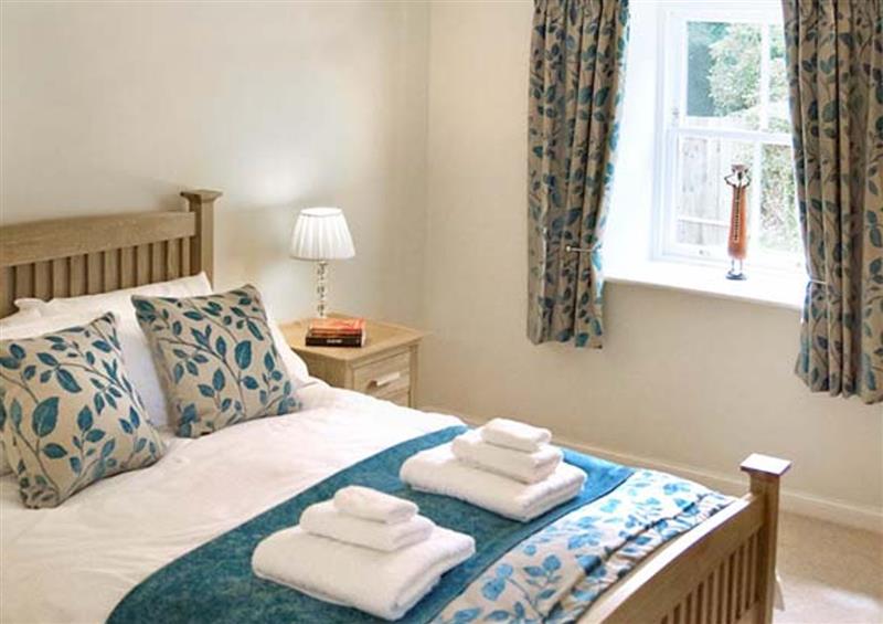 One of the bedrooms at The Lake Cottage, Belford