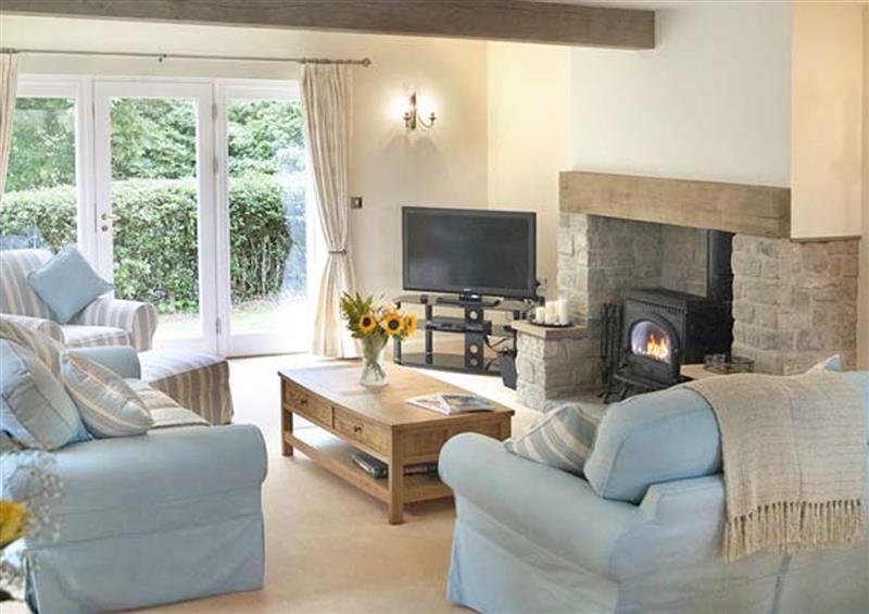 The living room at The Lake Cottage, Near Belford