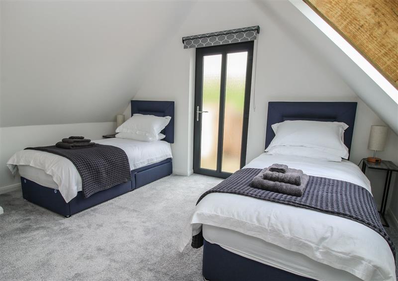 A bedroom in The Larches at The Larches, Bryn near Clun