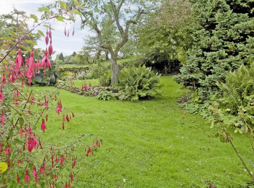 Garden at The Larches in Hartley, Kirkby Stephen, Cumbria