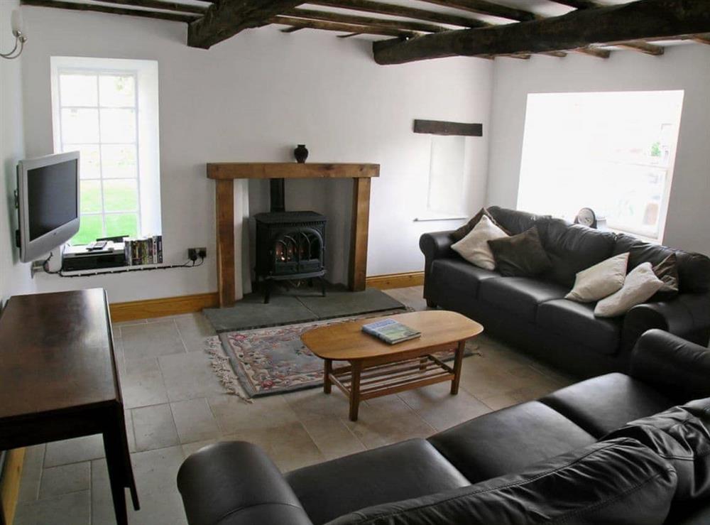 Living room at The Larches in Hartley, Kirkby Stephen, Cumbria