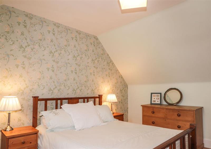 One of the bedrooms at The Larches, Lynchat near Kingussie