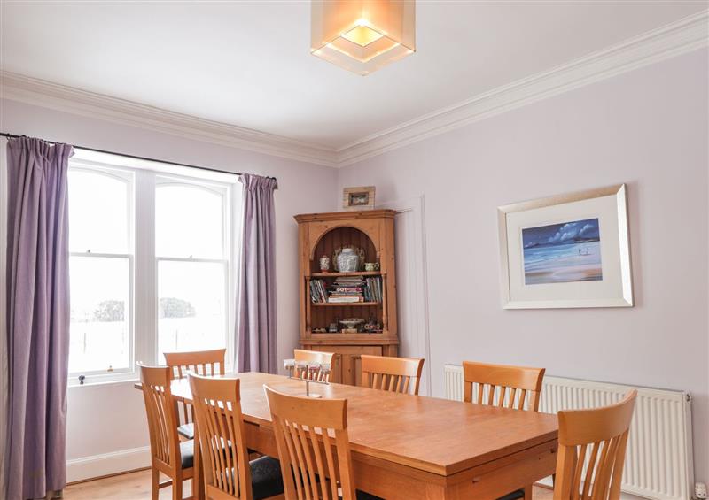 The dining room at The Larches, Lynchat near Kingussie
