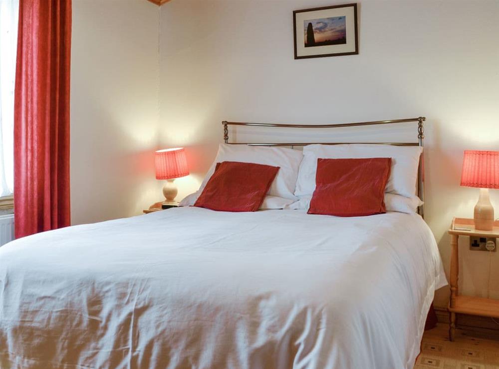 Relaxing double bedroom at The Larches in Montgomery, Powys