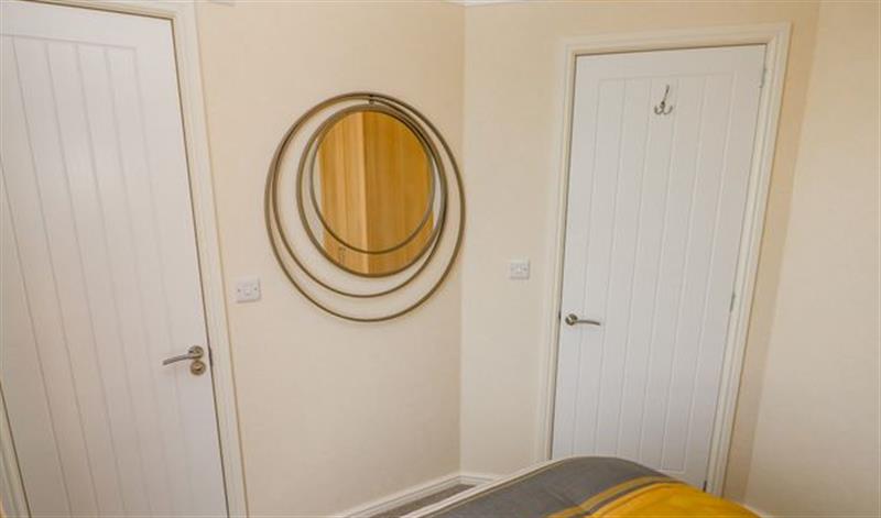One of the 3 bedrooms at The Last Resort, Pendine
