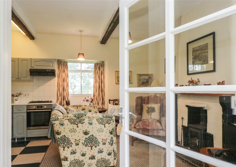 The living room at The Laundrymaids Cottage, Cartmel
