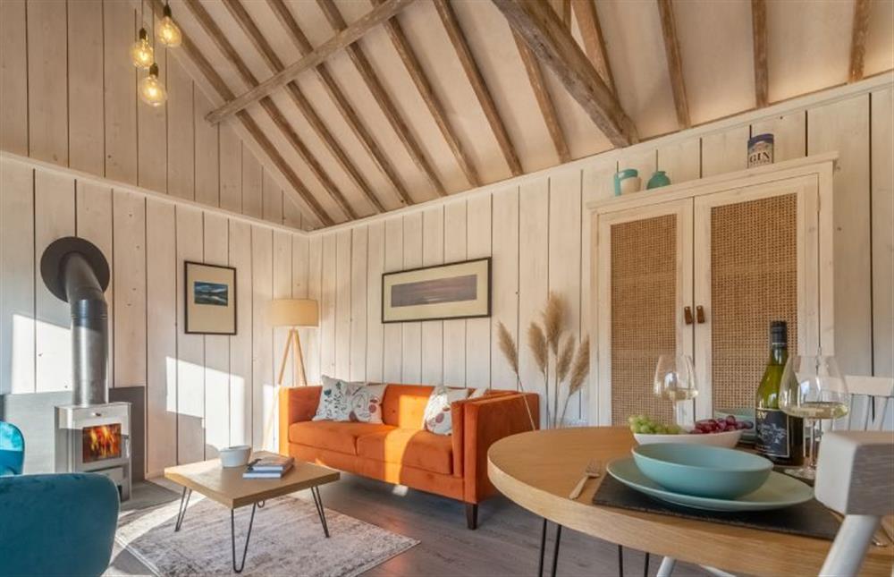 Ground floor: Open-plan living at The Lavender Shack, Broome near Bungay