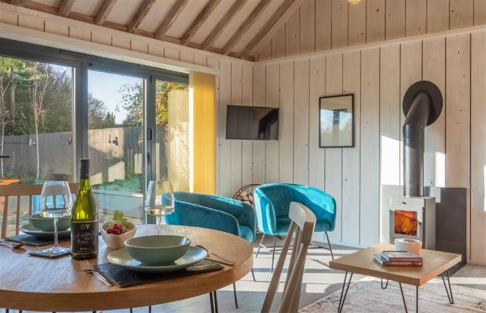 Ground floor: Sunny, open-plan living at The Lavender Shack, Broome near Bungay