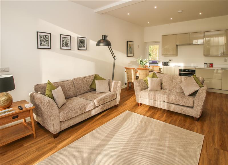The living room at The Lawley, Longnor near Dorrington