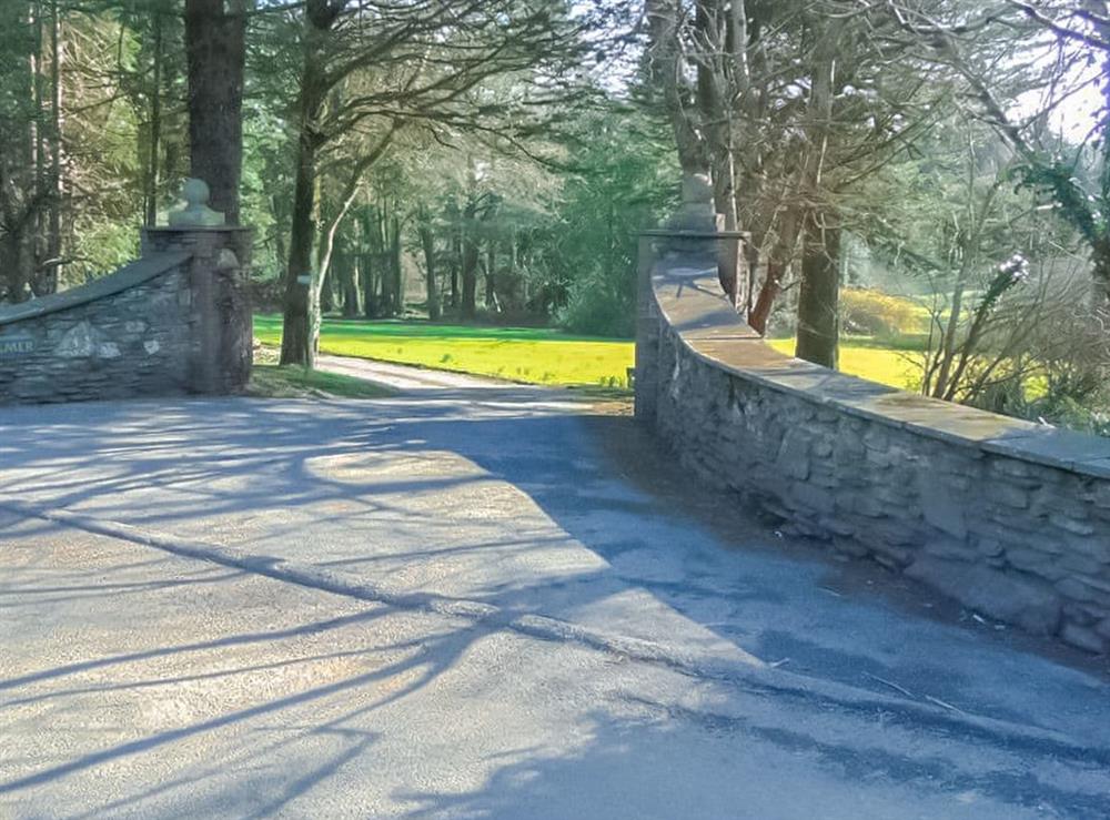 Driveway at The Lawns in Modbury, Devon