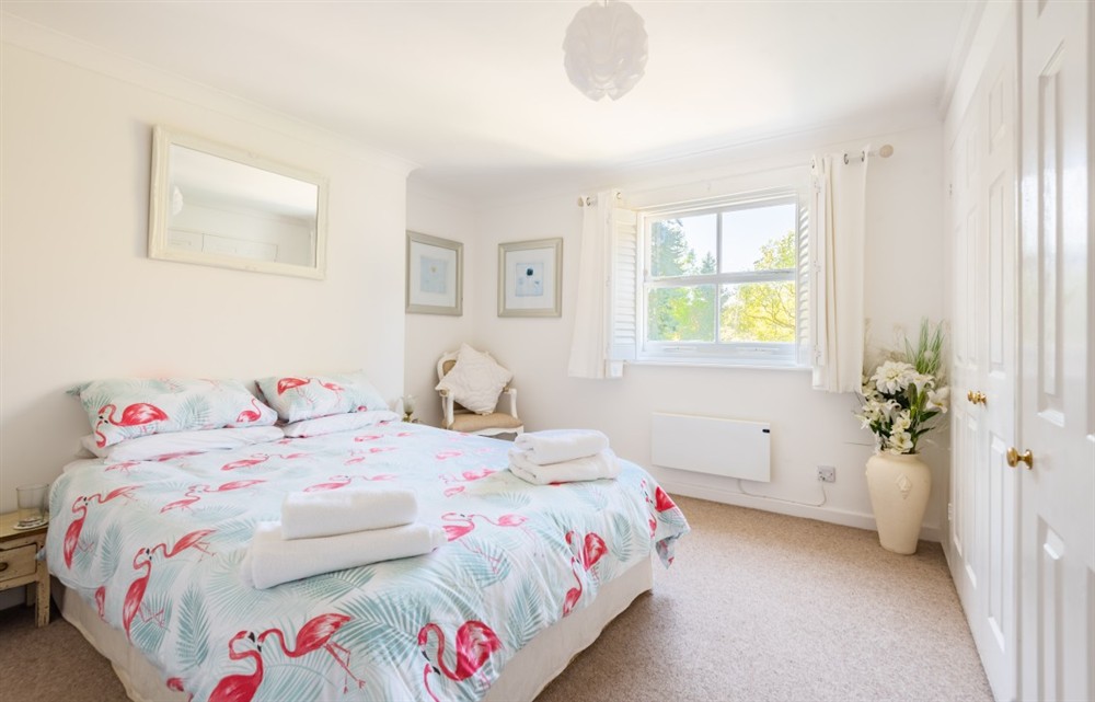 One of the bedrooms at The Lawns No.5 in Modbury