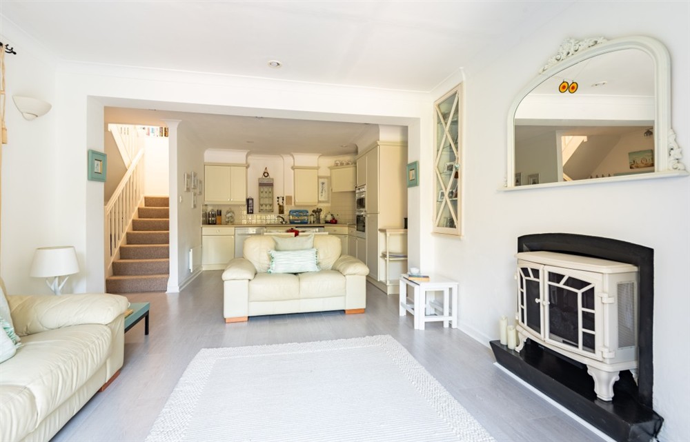 The living area at The Lawns No.5 in Modbury