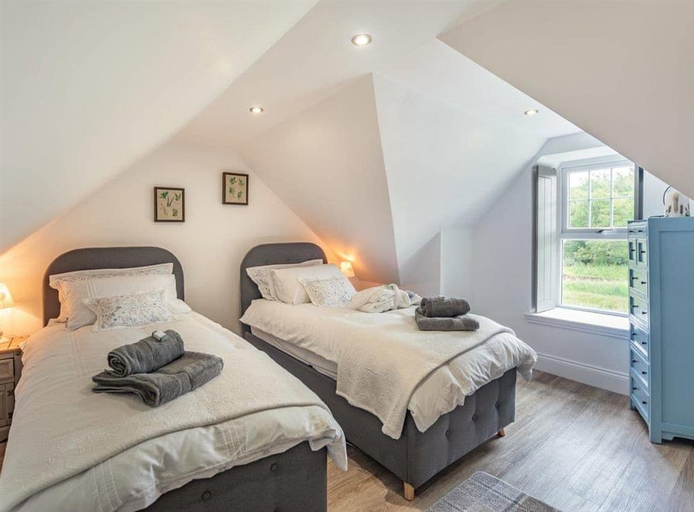 Twin bedroom at The Liddel Haven in Saughtree, Roxburghshire