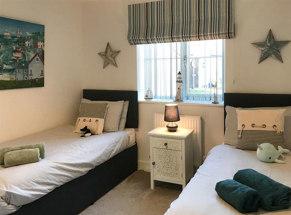 Twin bedroom at The Light House in Flamborough, North Humberside