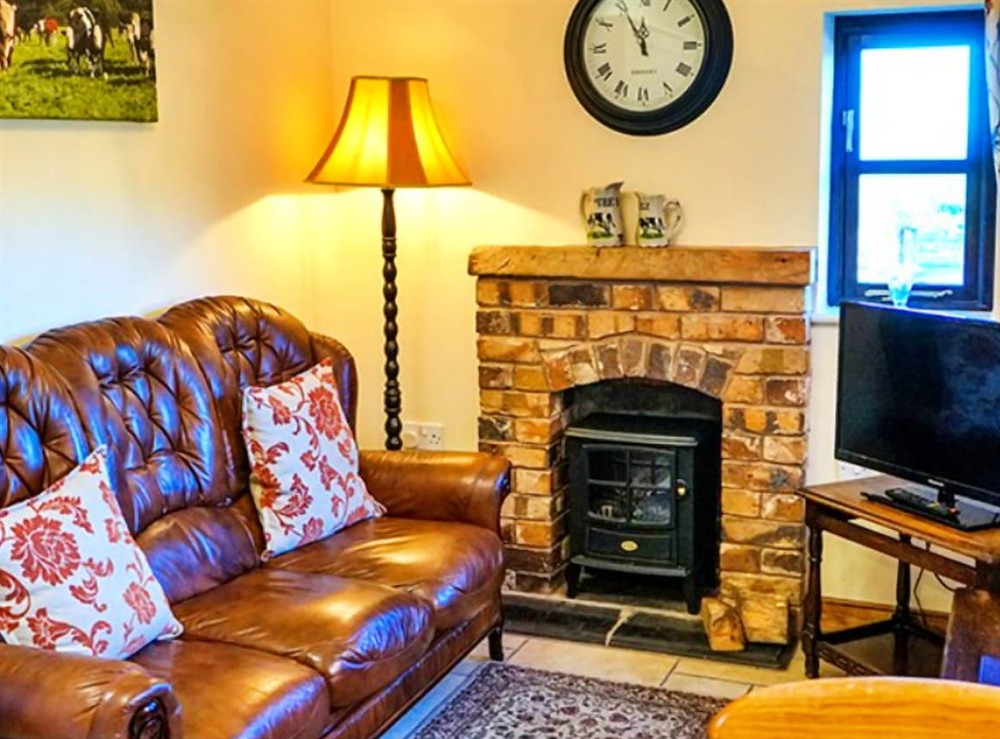 Living area at The Lighthouse Loft in Shrewsbury, Shropshire