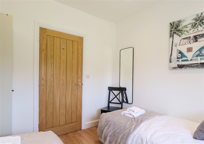 One of the 2 bedrooms at The Lilac Owl, South Hykeham