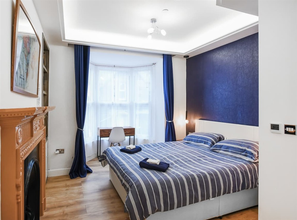 Double bedroom at The Lily Apartment 1 in Barmouth, Gwynedd