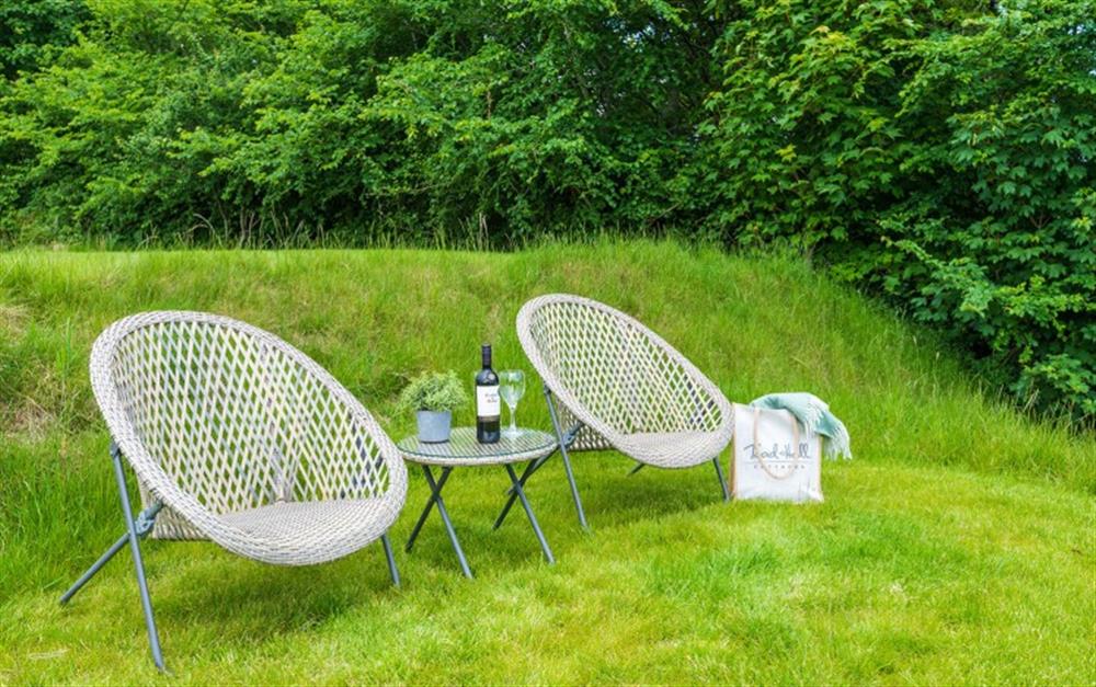Relax in the garden!  at The Linhay, Chipton Barton in Dittisham