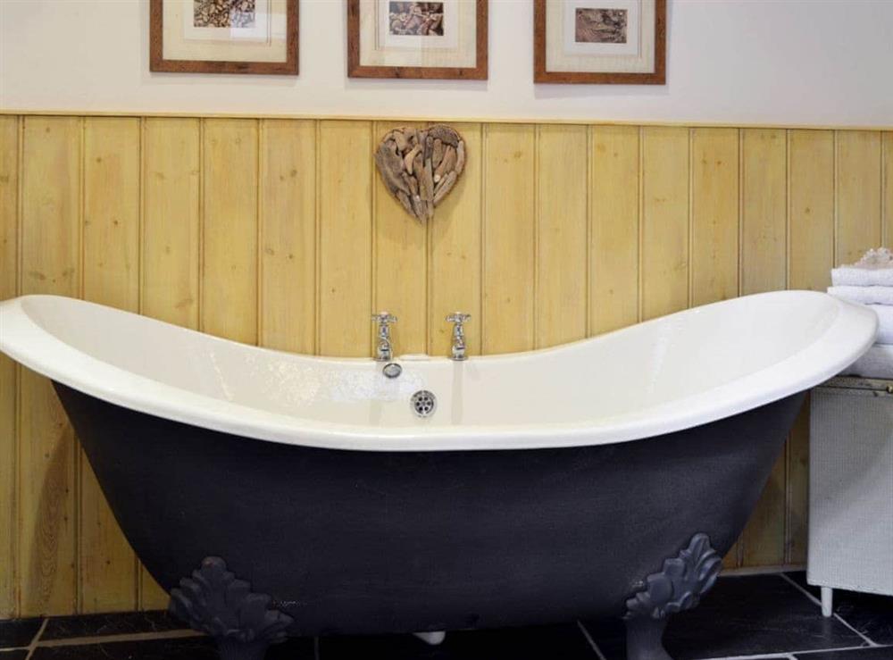 Bathroom at The Linhay in Golden Park, S. Hartland, Nr Bideford, N. Devon., Great Britain