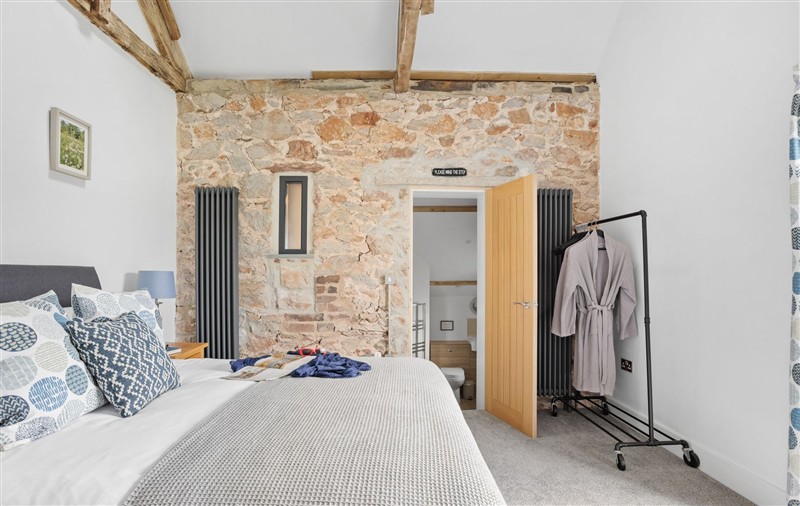 A bedroom in